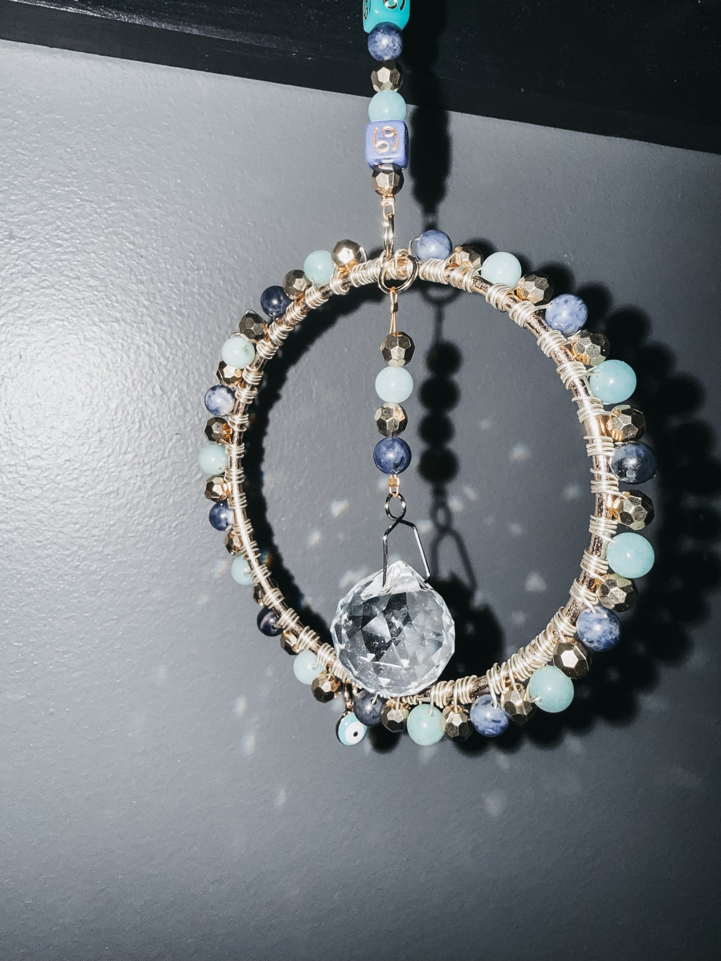 Cancer Mini Suncatcher (Handmade)