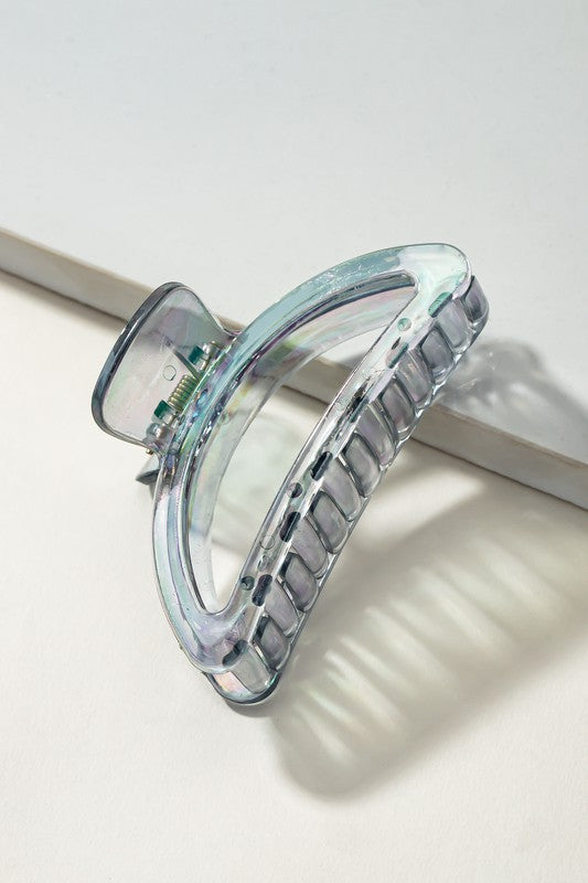 Iridescent Claw Clip