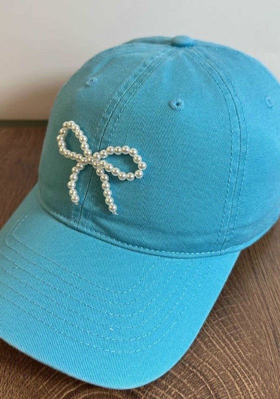 Pearl Bow Hat