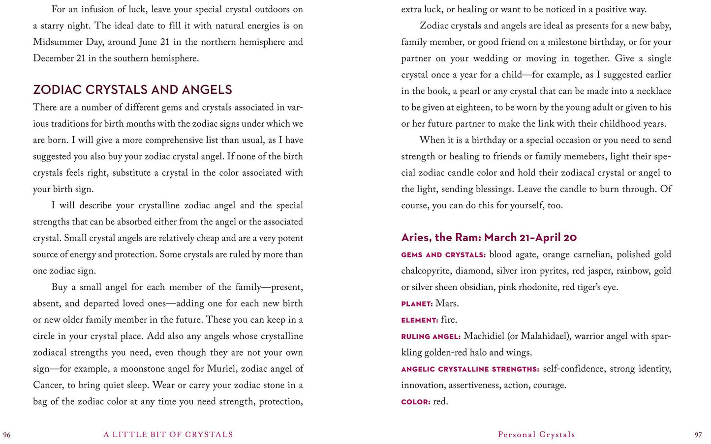 A Little Bit of Crystals Book