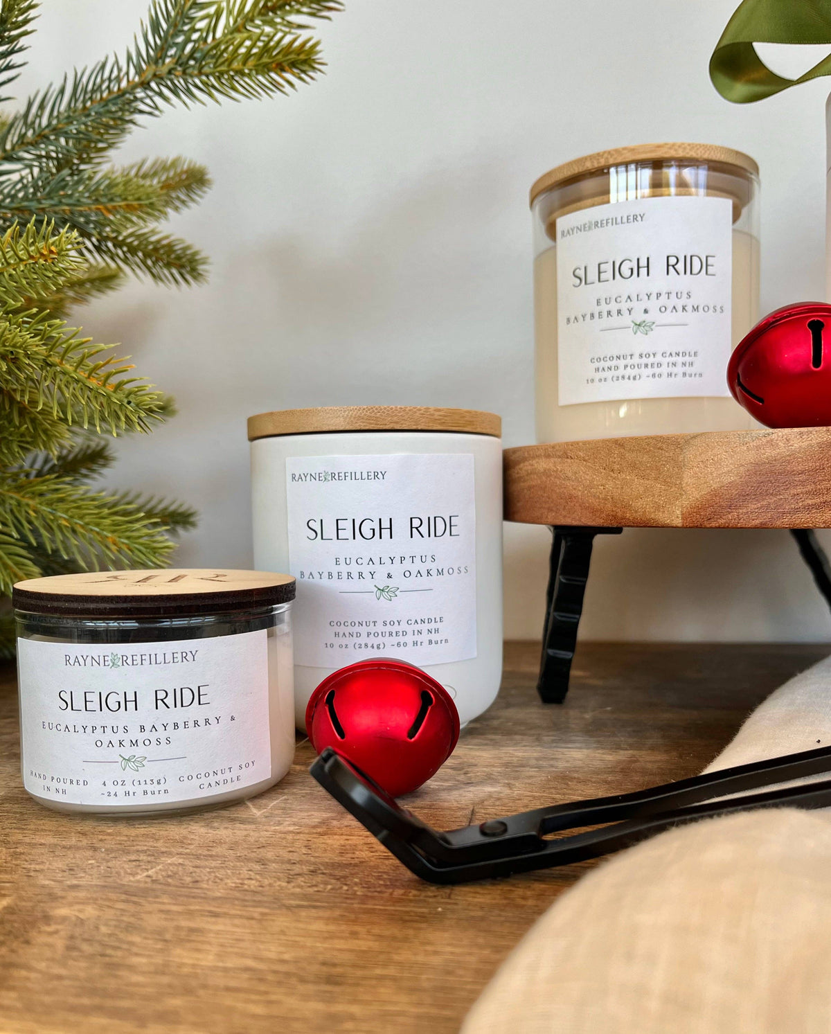 Christmas Candle Collection - Coconut Soy Wax Candle