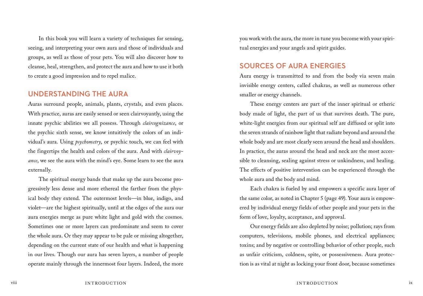 A Little Bit of Auras Book
