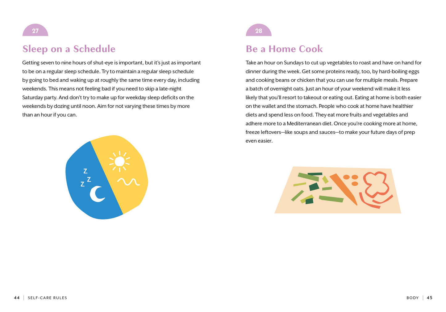 Self-Care Rules: 100 Ways Book