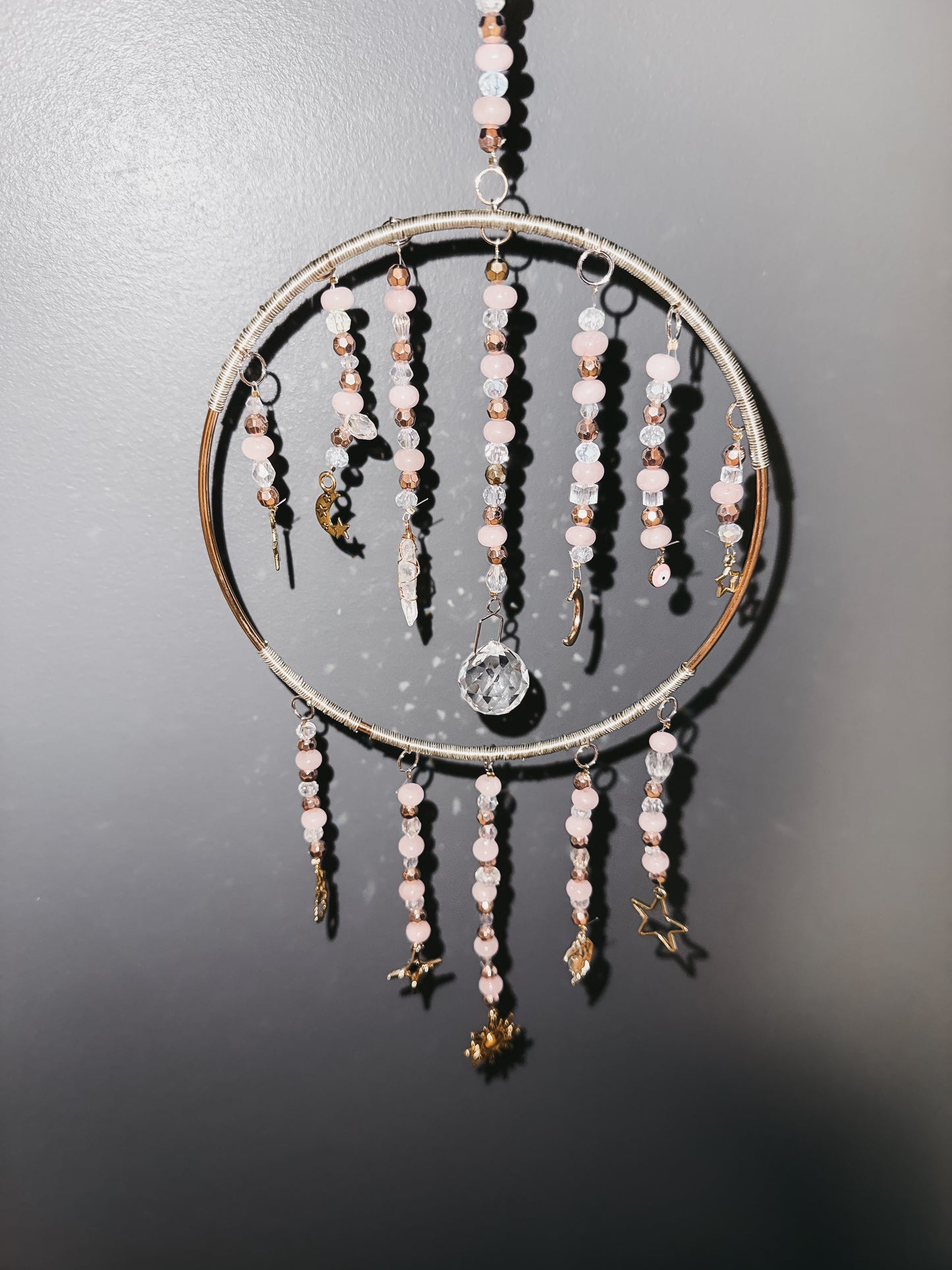 Rosé Dreamcatcher (Handmade)