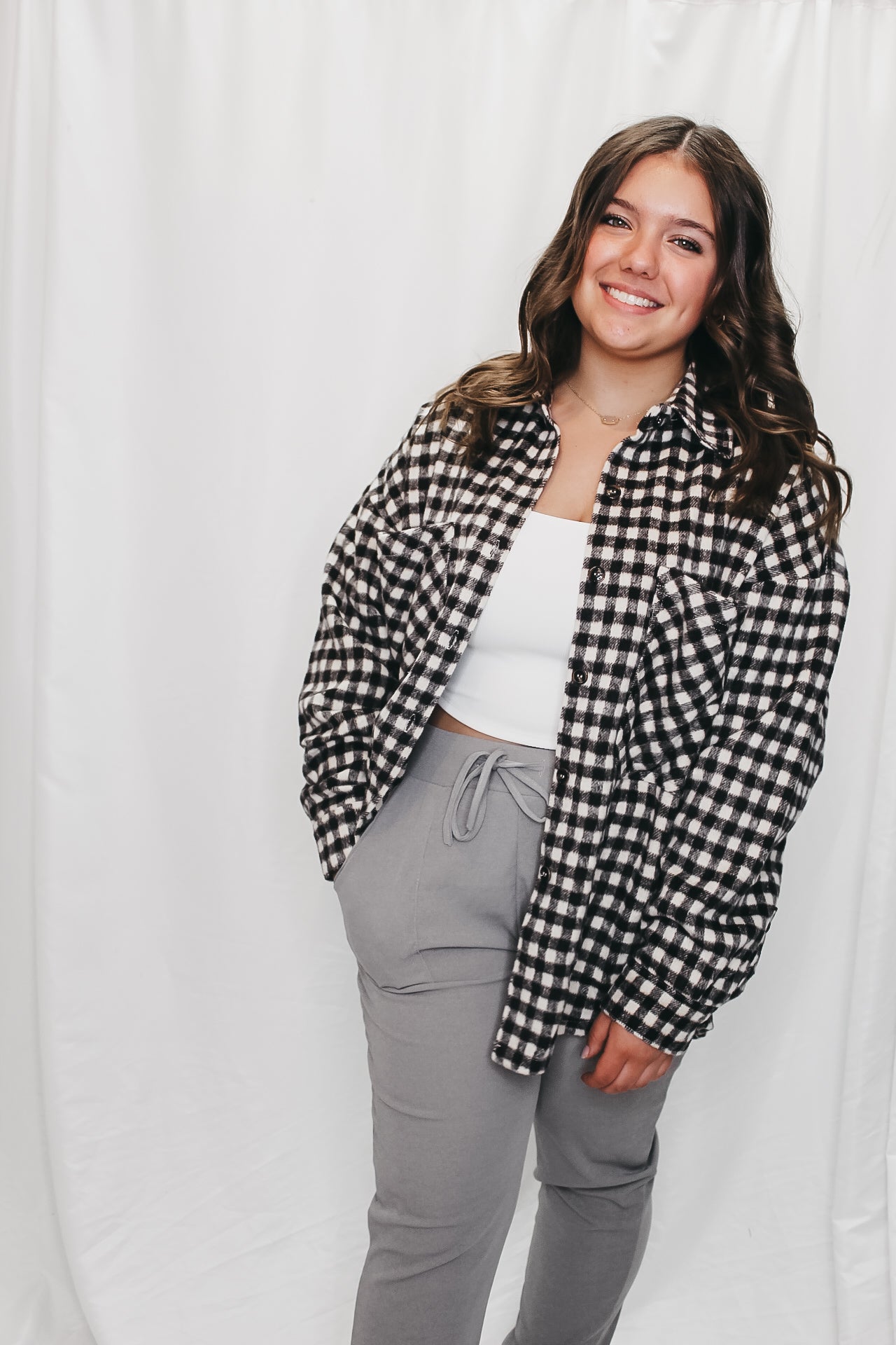 Emerson Plaid Shacket