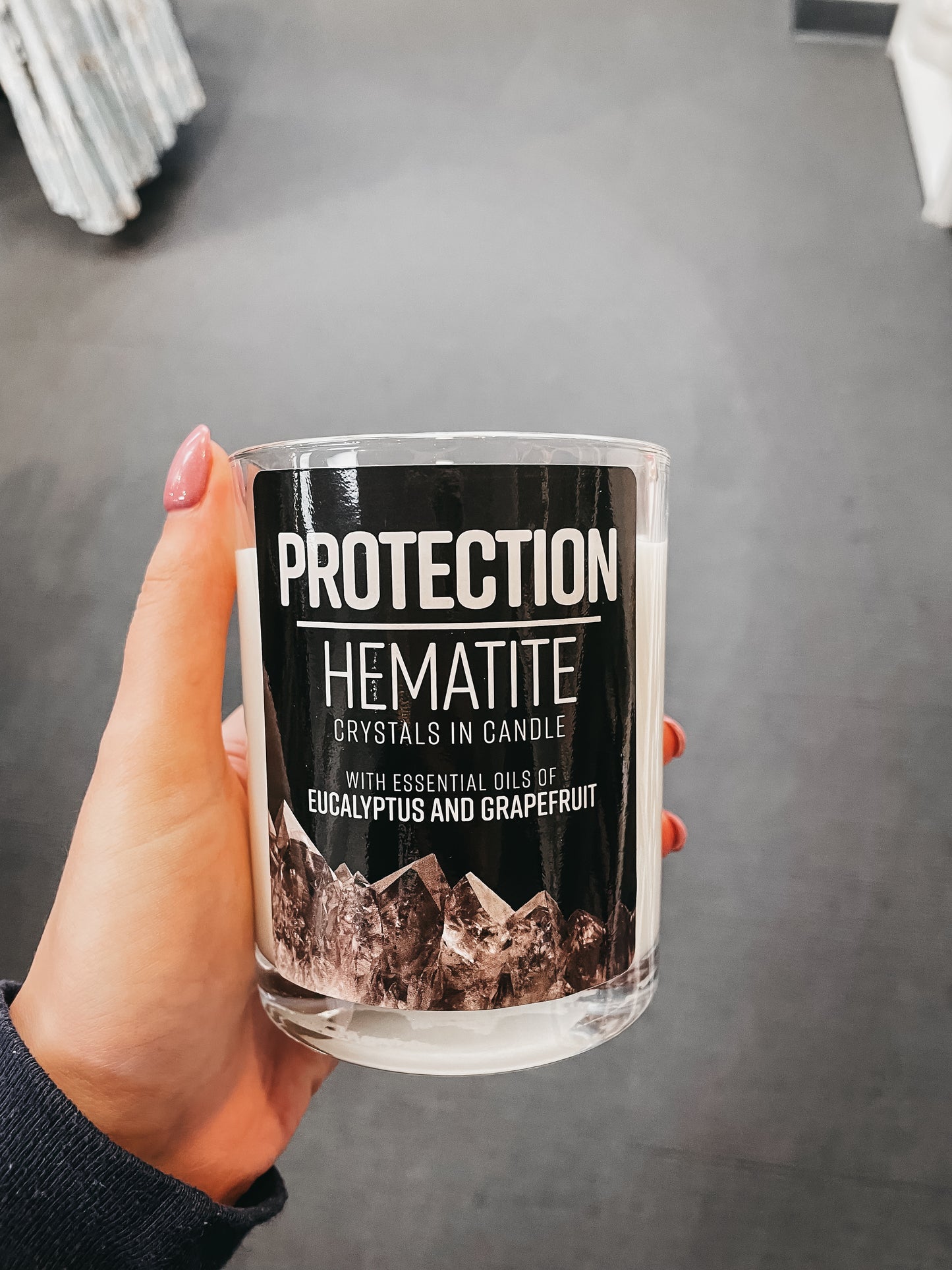 Crystal Energy Candles