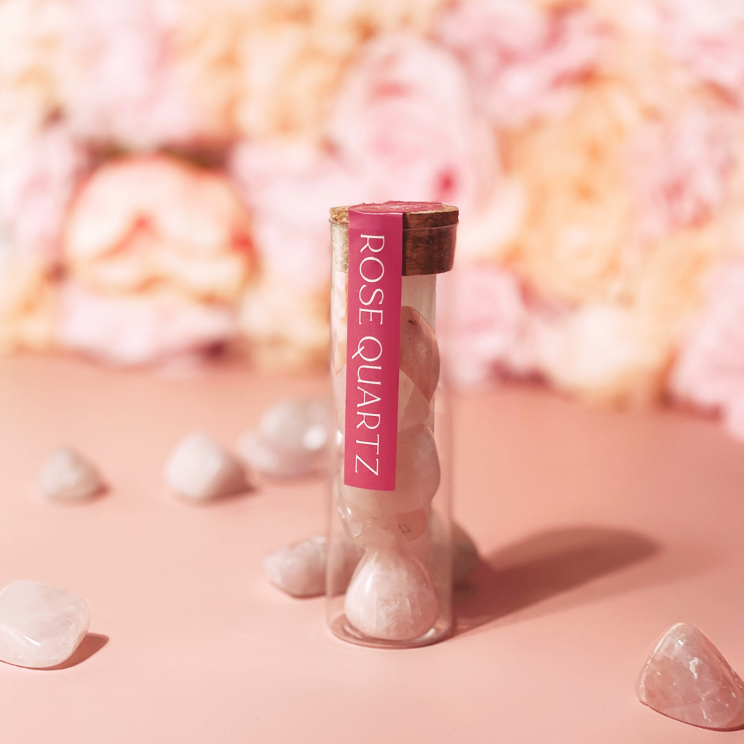Rose Quartz Vial