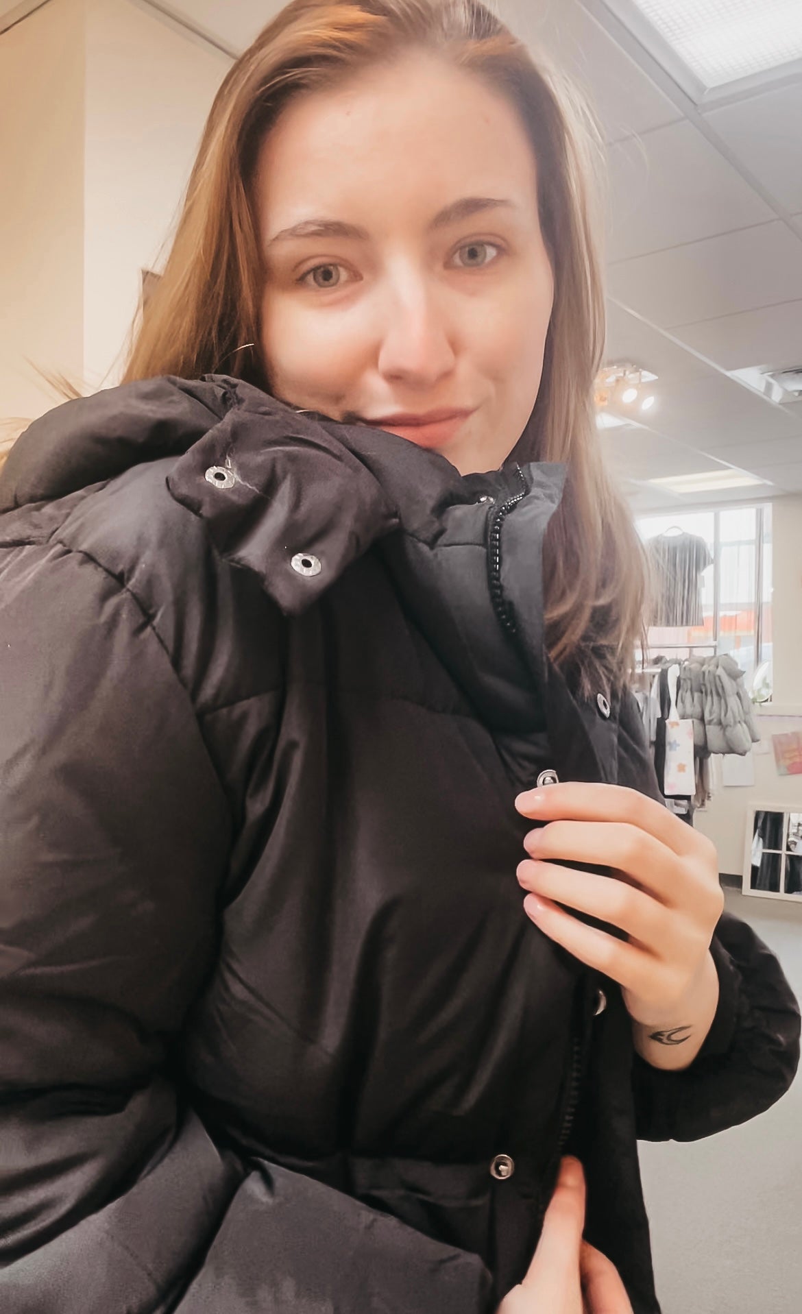 Black Puffer Jacket