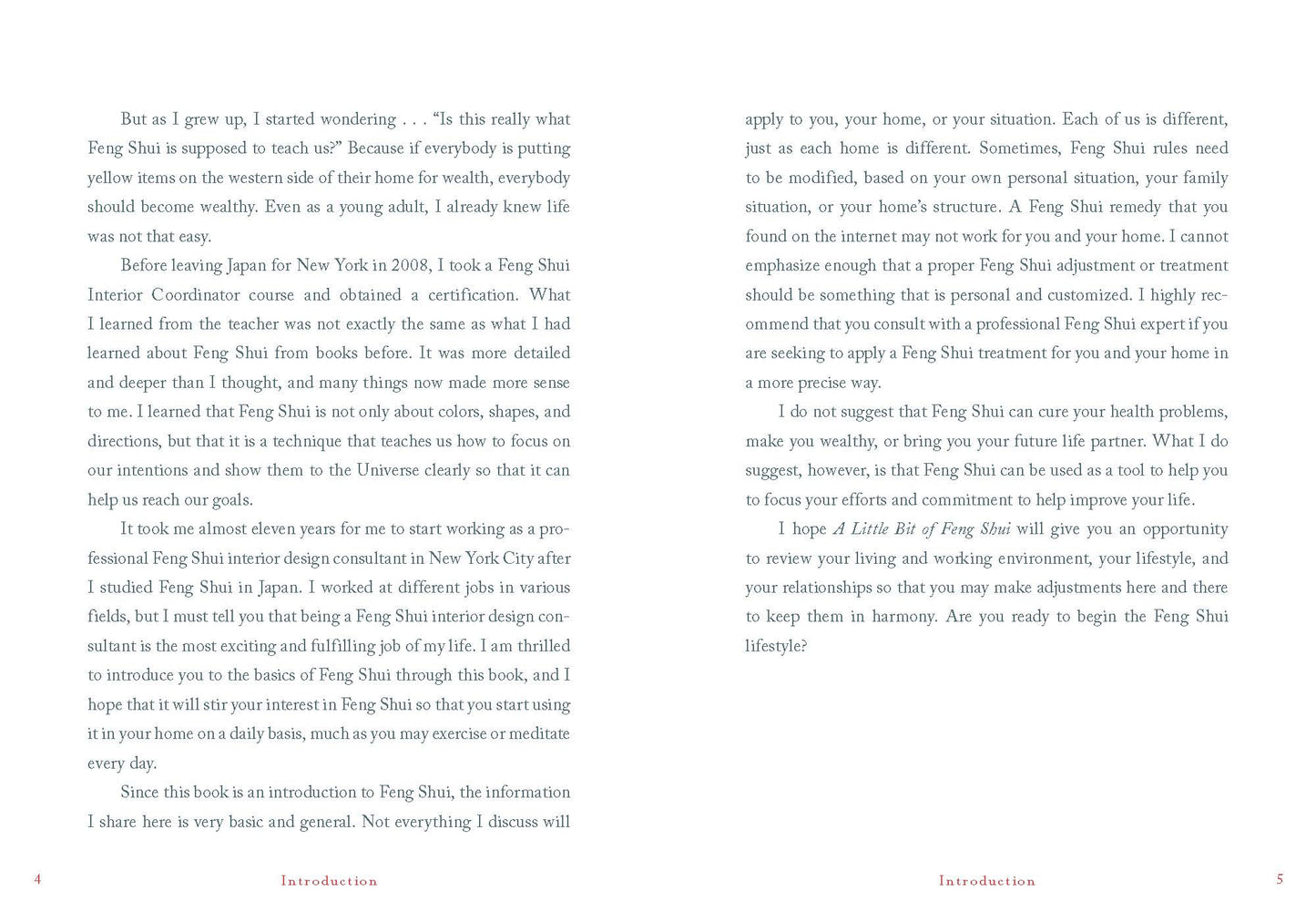 A Little Bit of Feng Shui Book