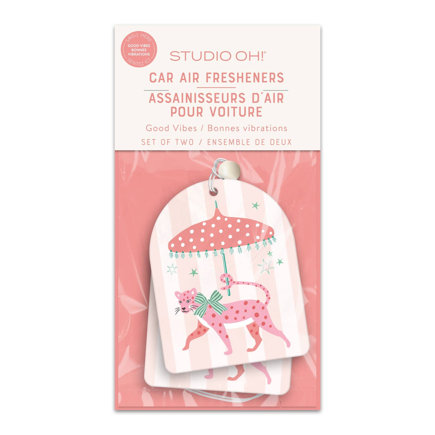 Leopard on Parade Car Air Freshener