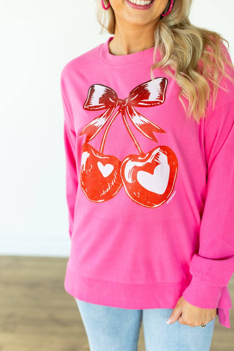 Heart Cherries Crewneck