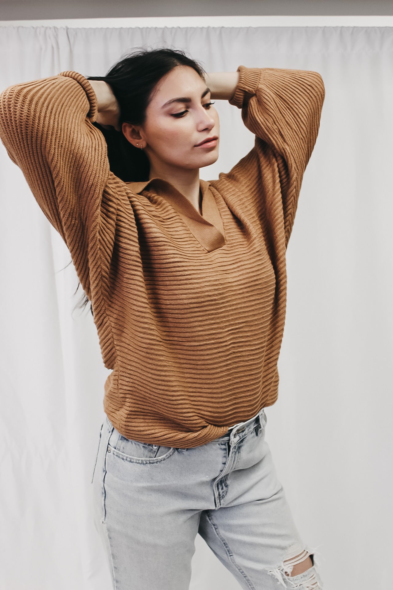 Madi Collared Sweater