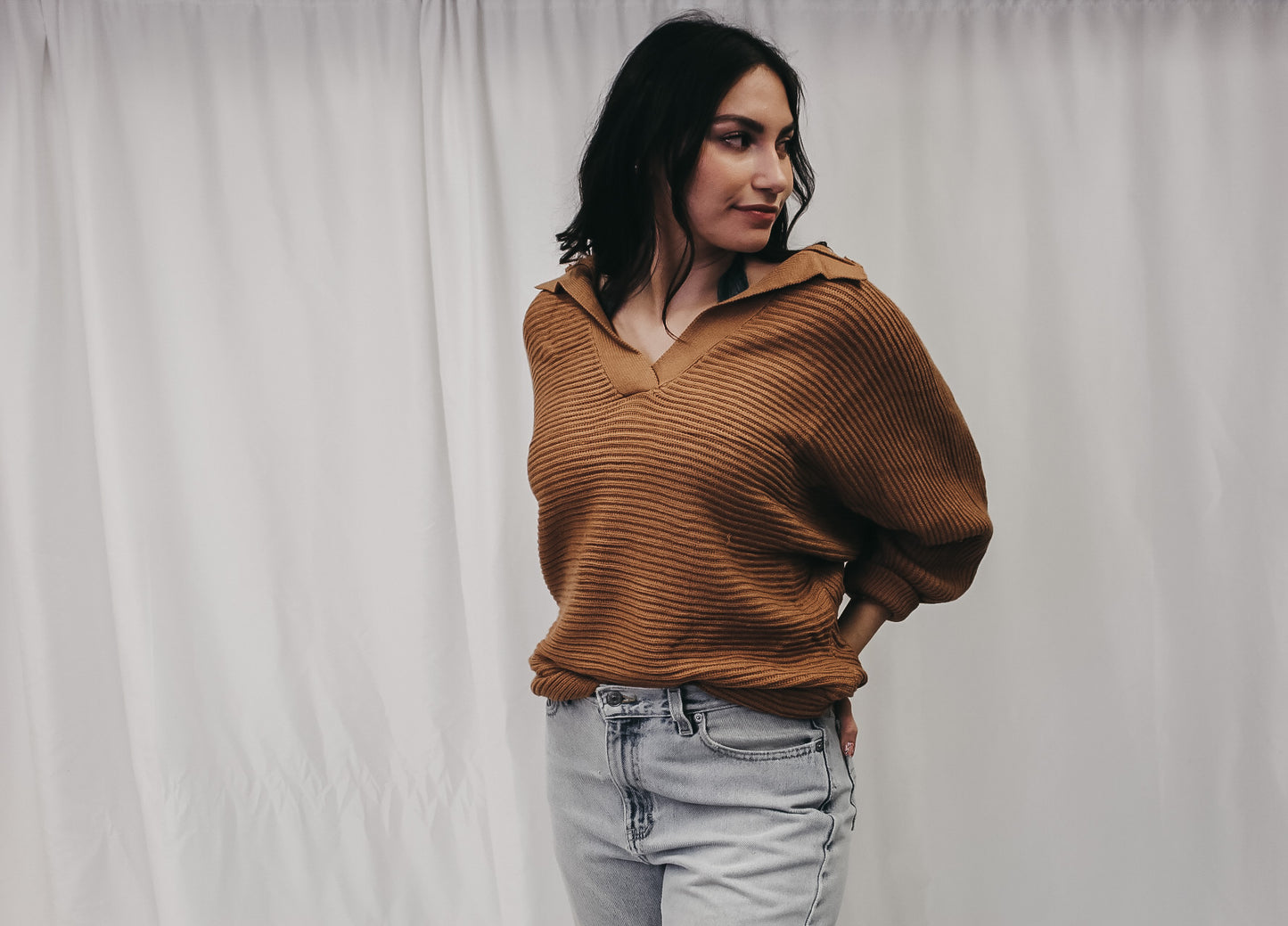 Madi Collared Sweater