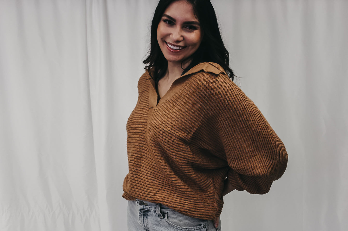 Madi Collared Sweater