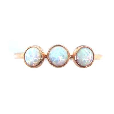 3 Opal Ring
