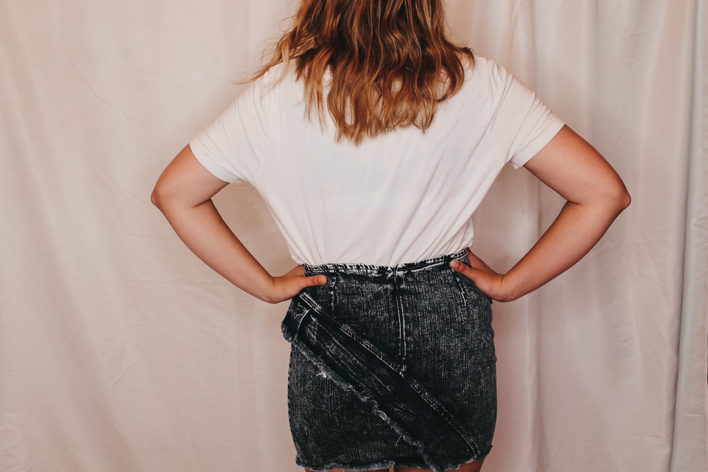 Blakely Denim Skirt
