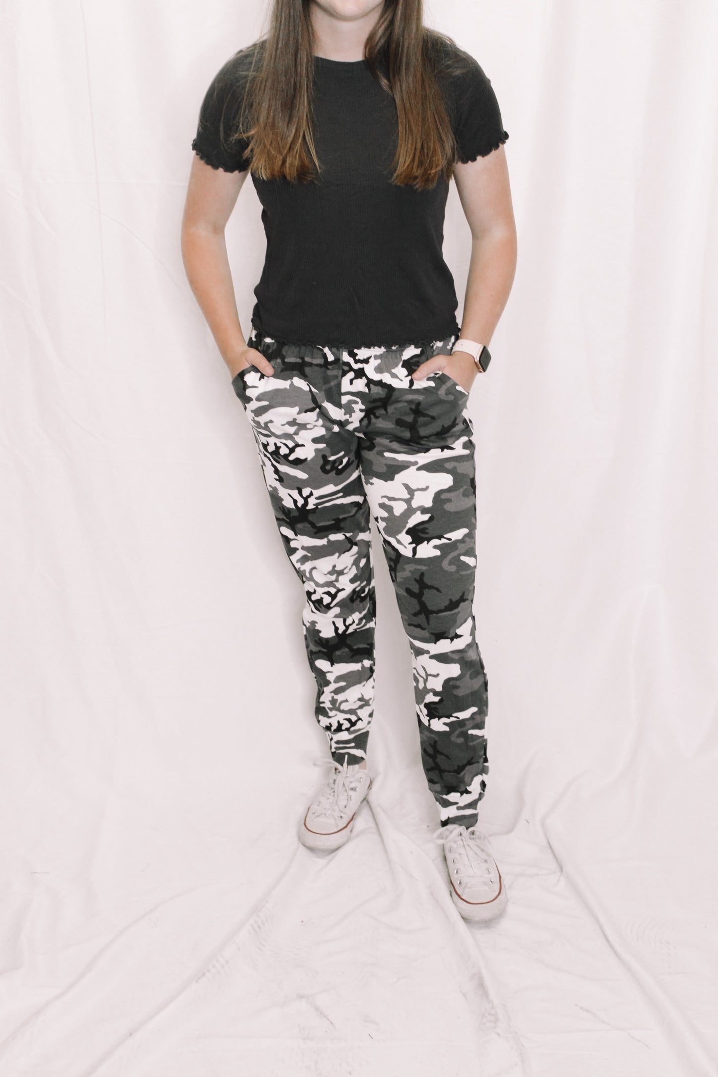 Ashley Camo Joggers