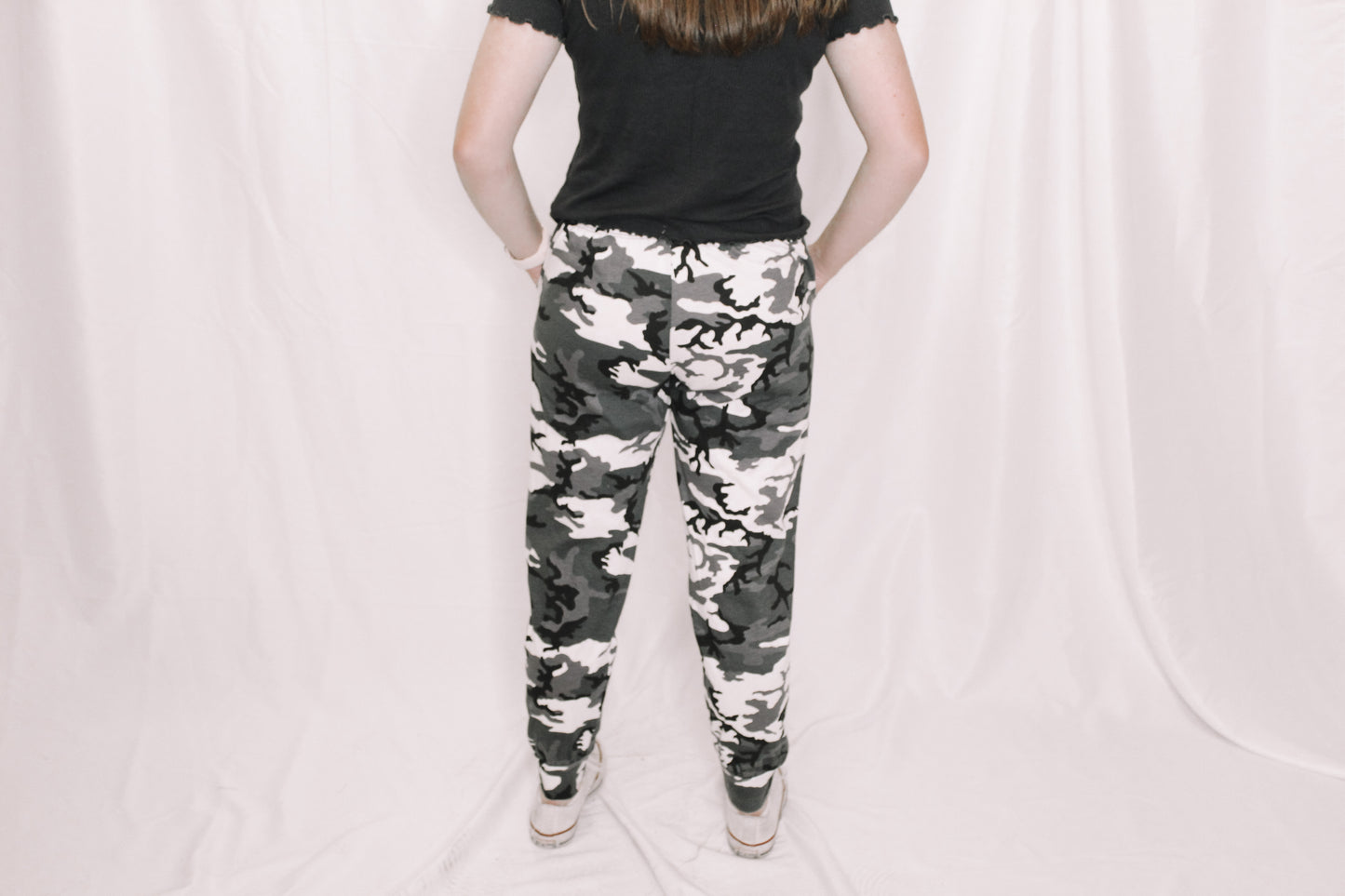 Ashley Camo Joggers