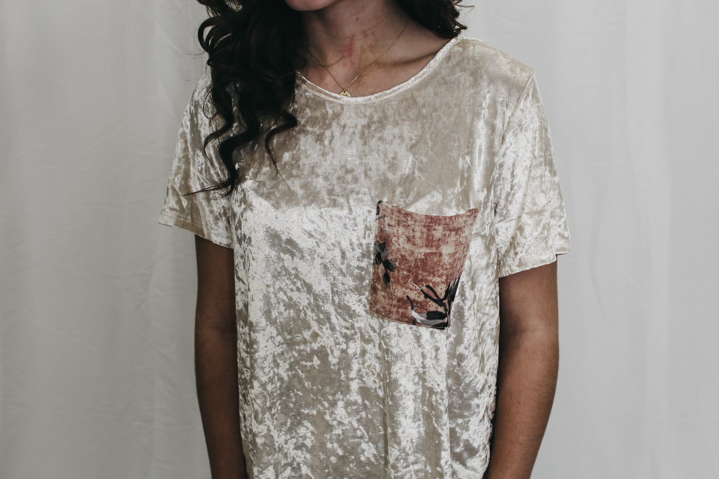 Willa Velvet Tee