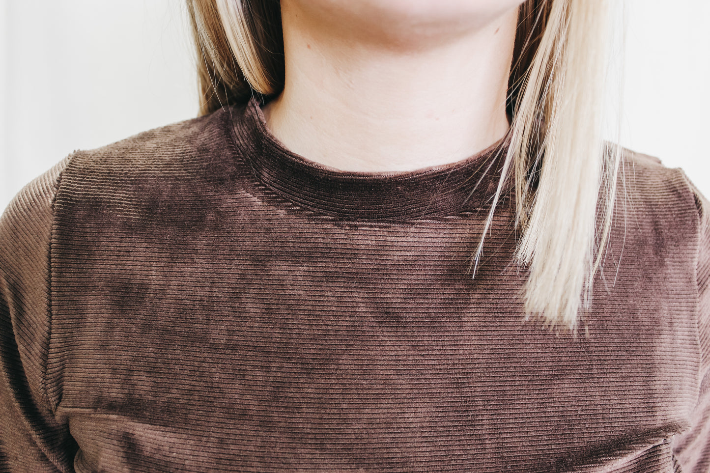 Ezra Velvet Crop Top