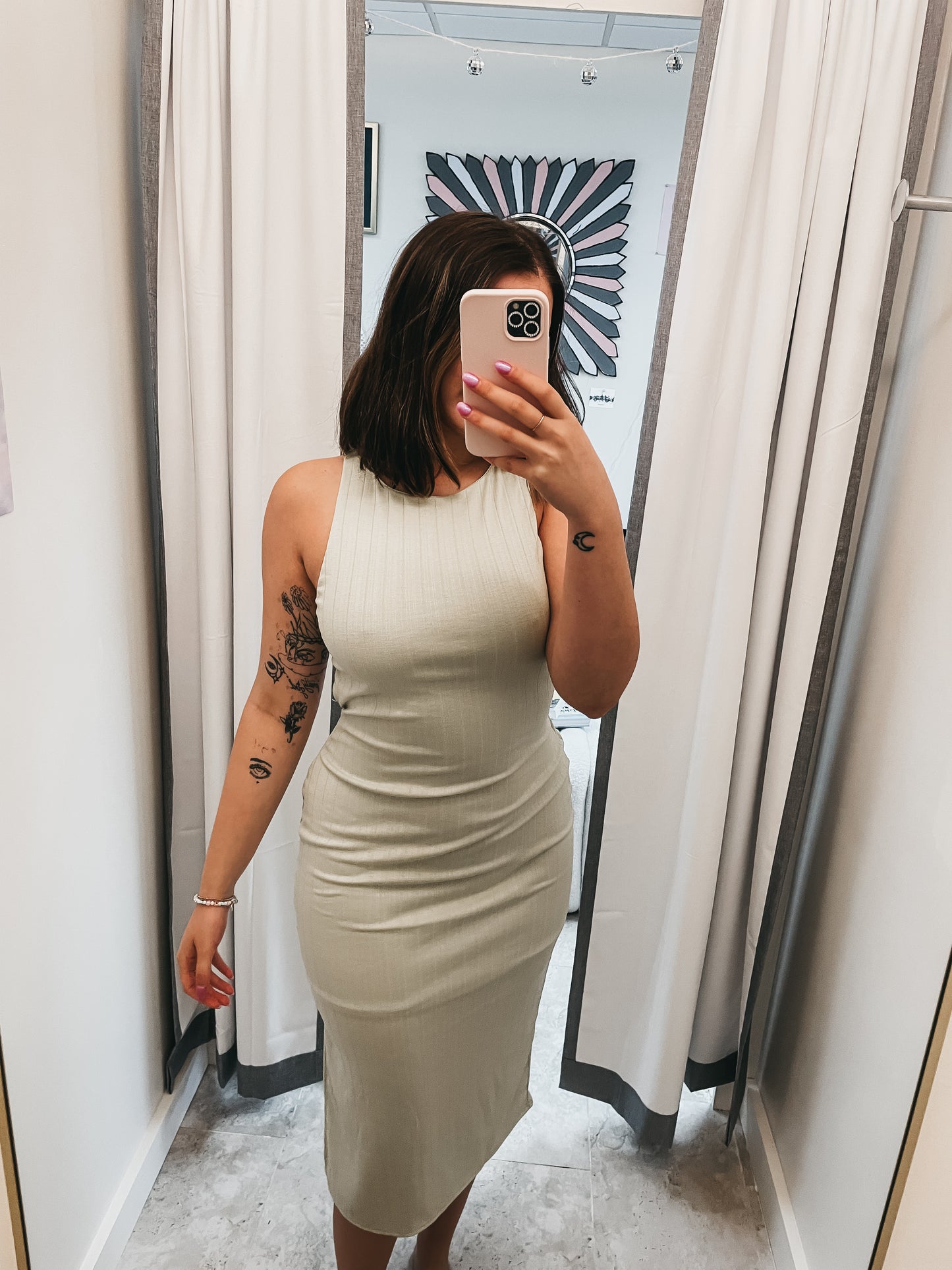 Sage Midi Dress