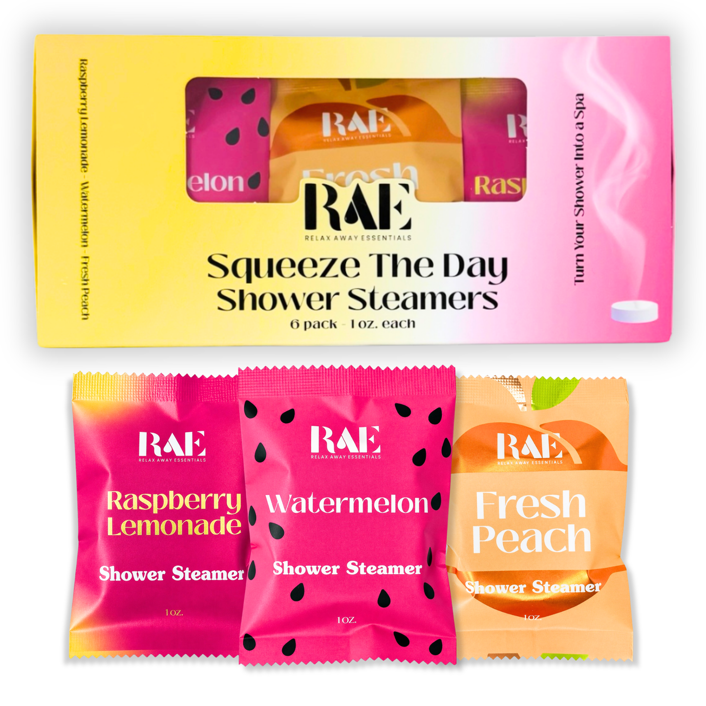 Squeeze The Day Shower Steamers