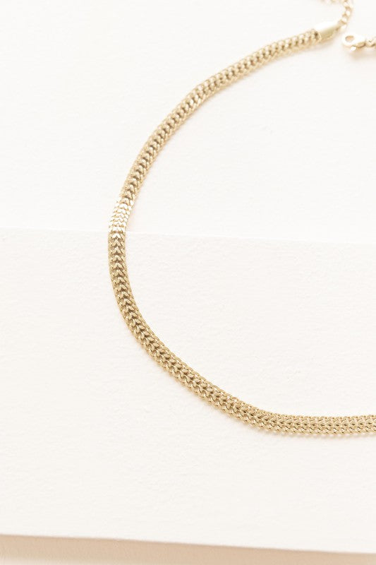 Plain Chain Necklace (Stainless Steel)