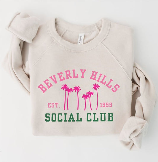 Beverly Hills Social Club Crewneck (Plus Size!)