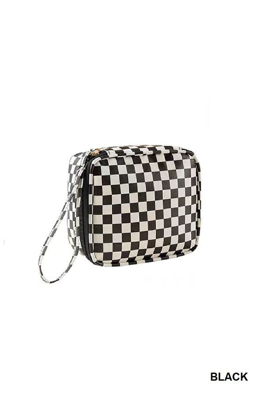 Checkered Travel Bag