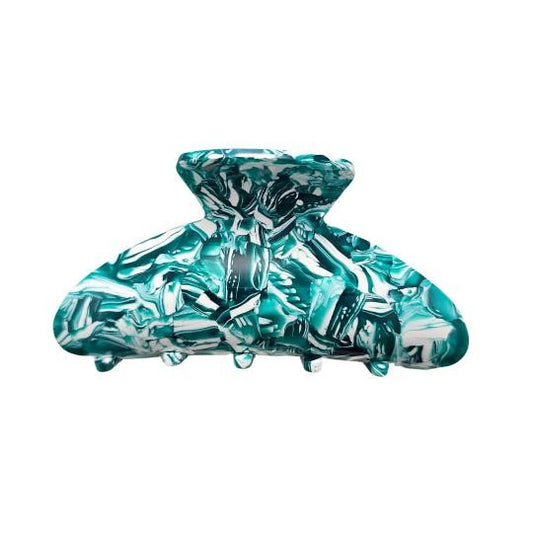 Teal Hair Claw Clip