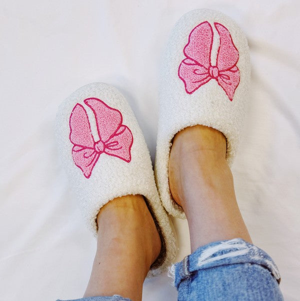 Bow Slippers