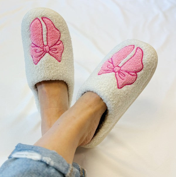 Bow Slippers