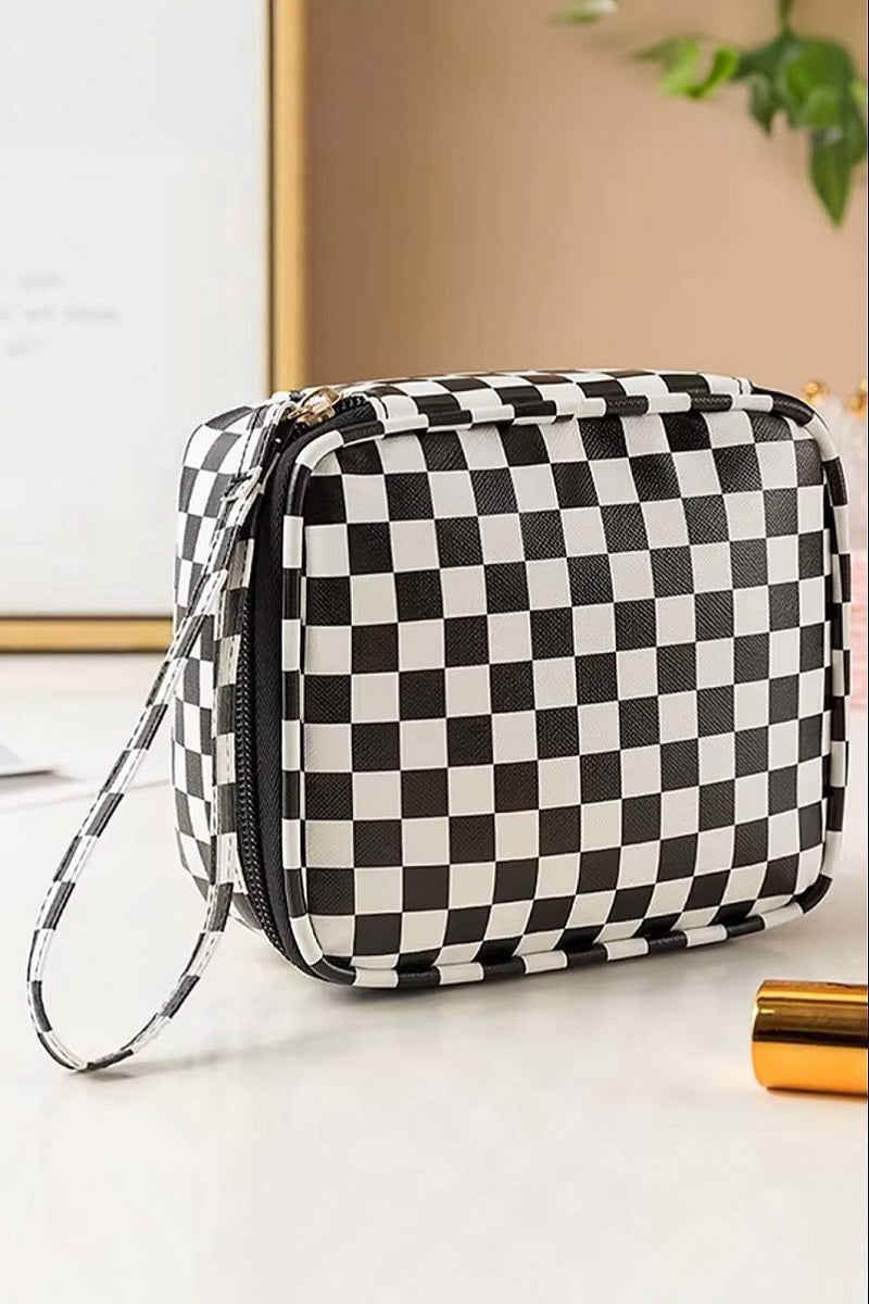 Checkered Travel Bag