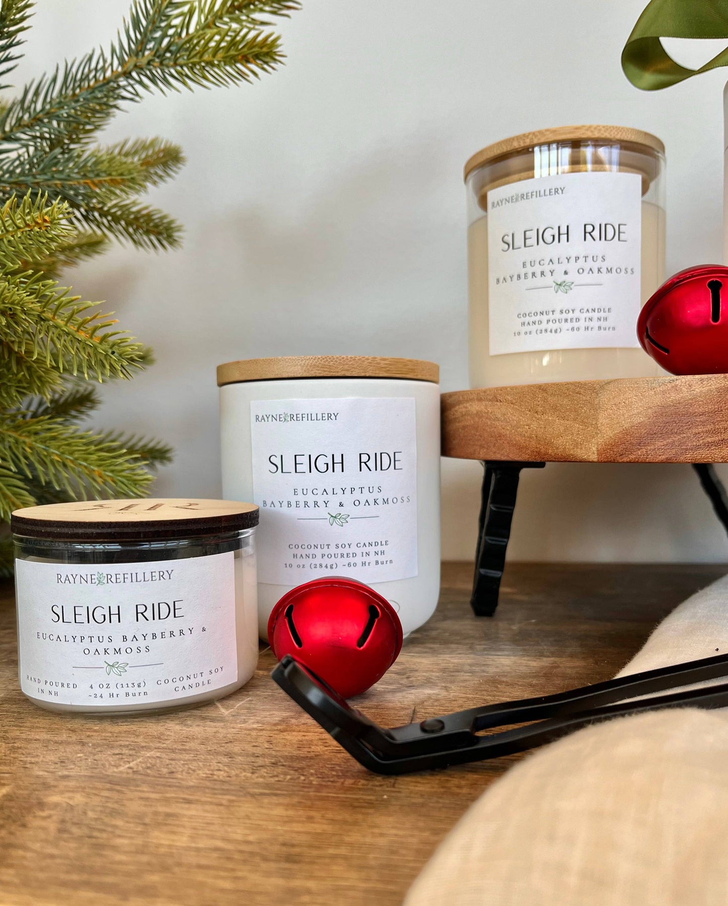 Christmas Candle Collection - Coconut Soy Wax Candle