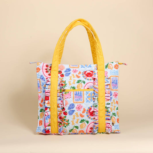 The Everyday Quilted Tote Bag–Ciao Bella