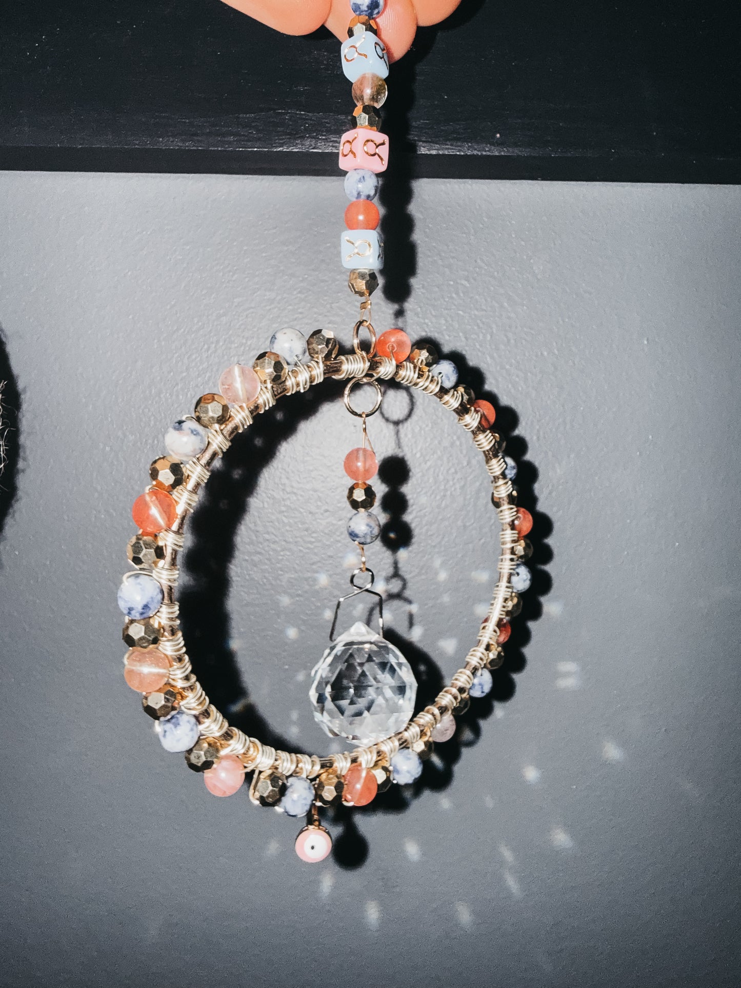 Taurus Mini Suncatcher (Handmade)