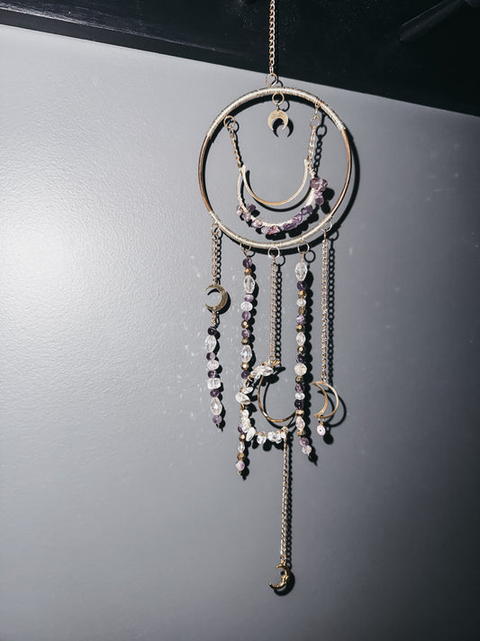 Lavender Haze Suncatcher (Handmade)