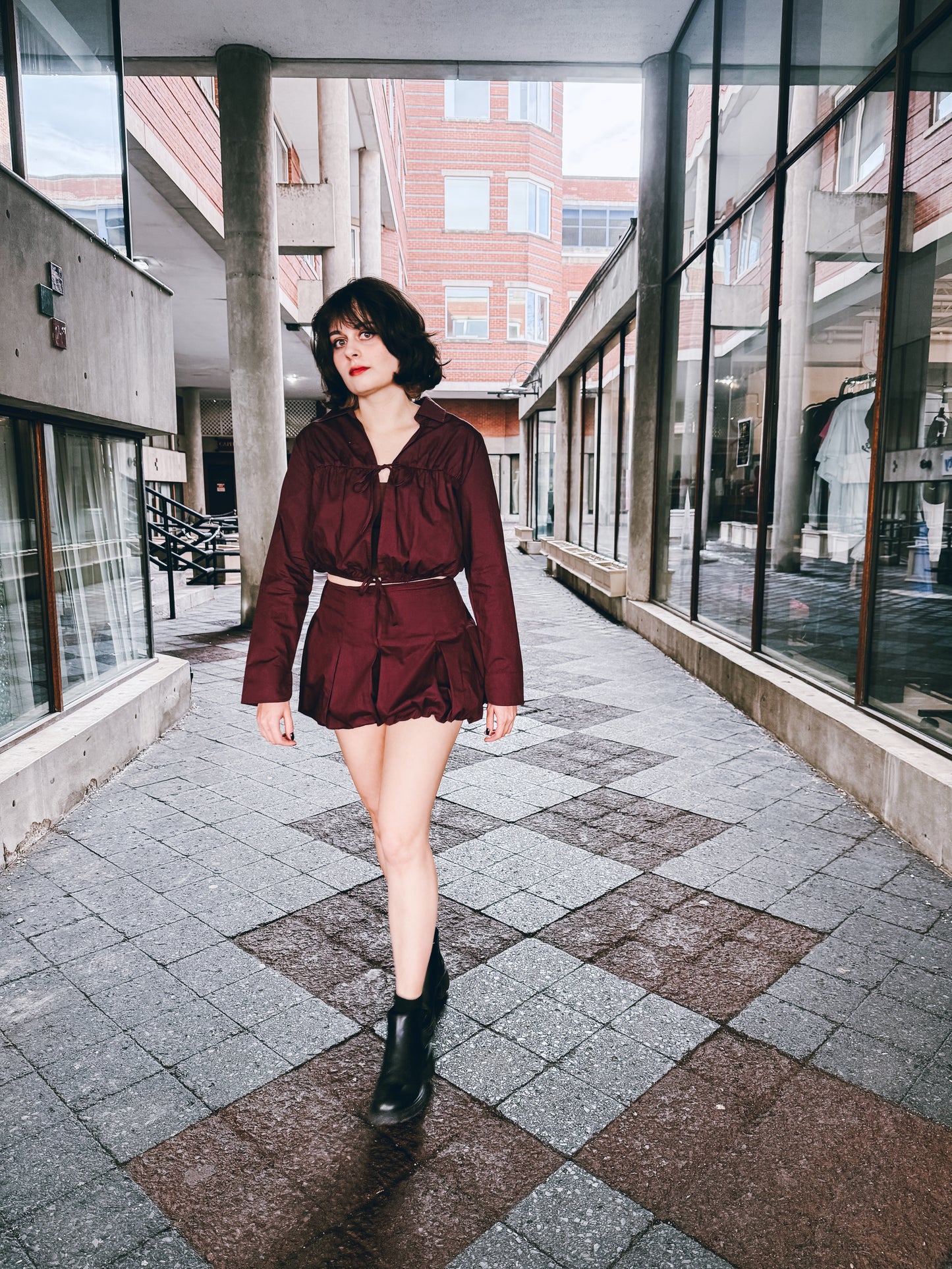 Plum Skirt