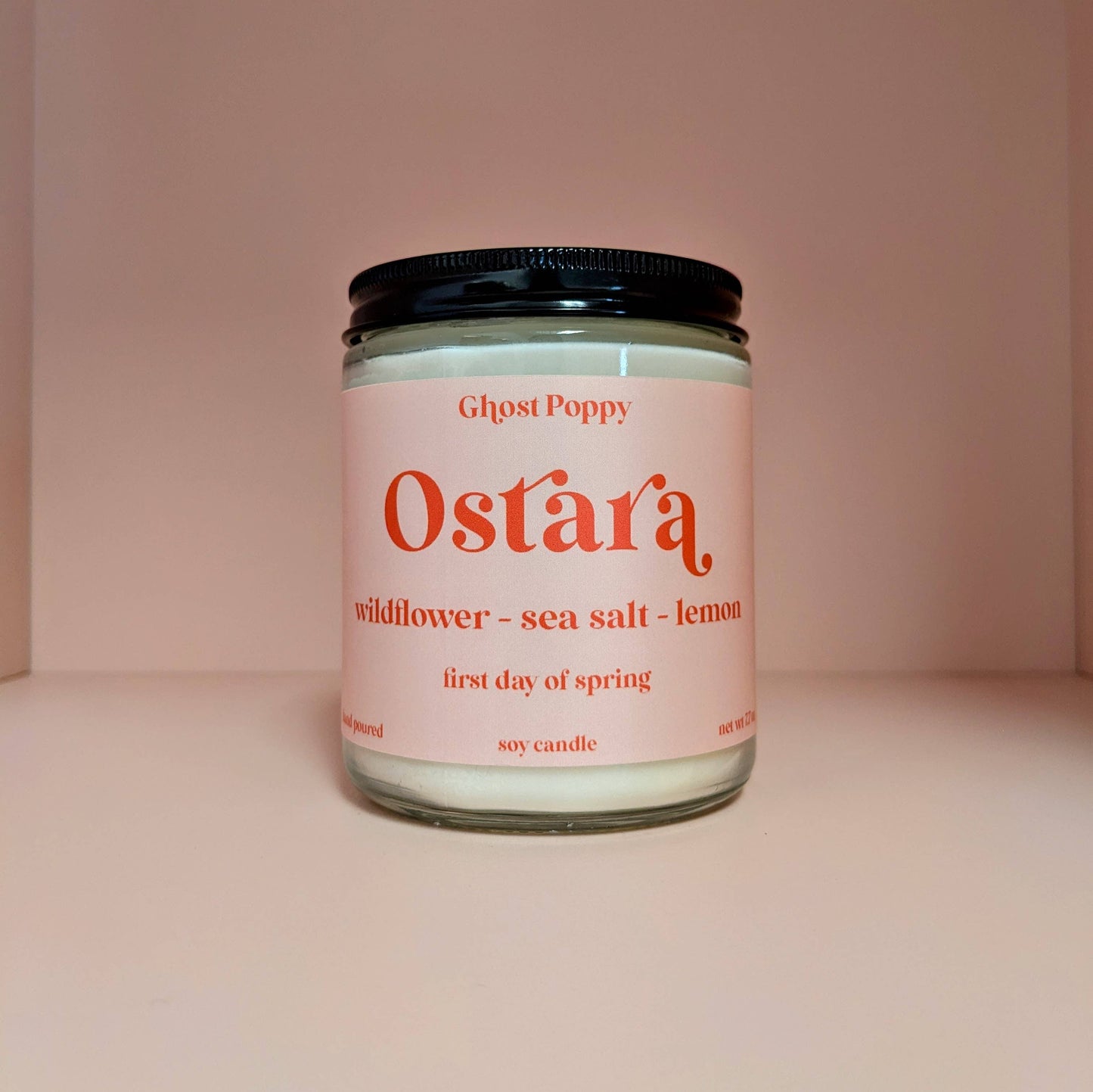 Ostara Spring Candle