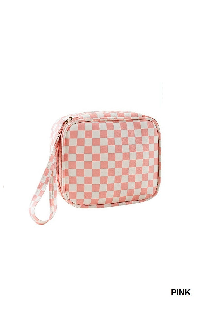 Checkered Travel Bag