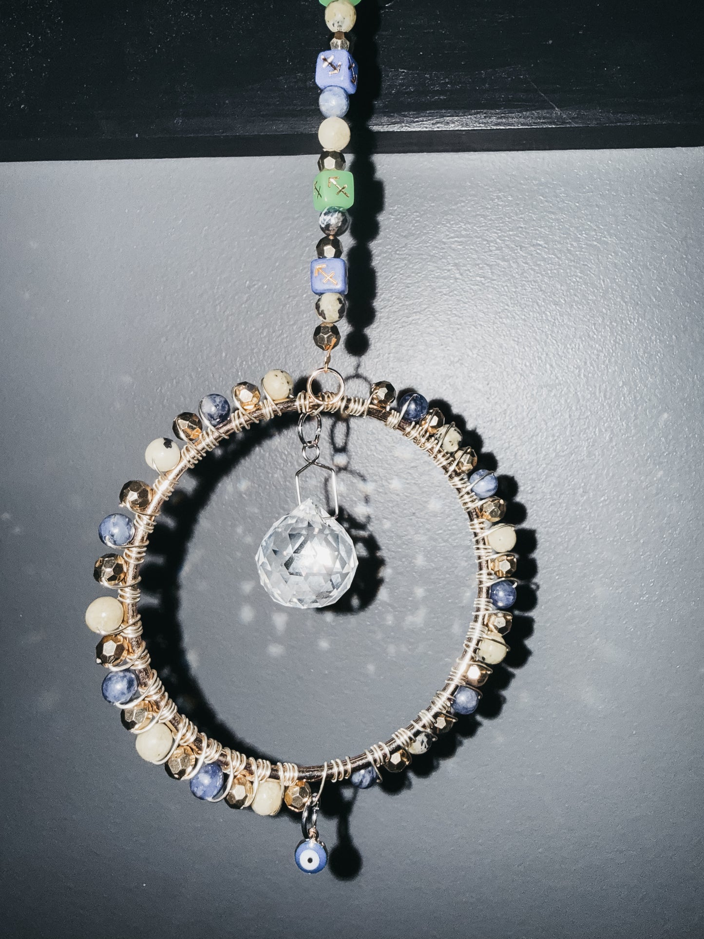 Sagittarius Mini Suncatcher (Handmade)