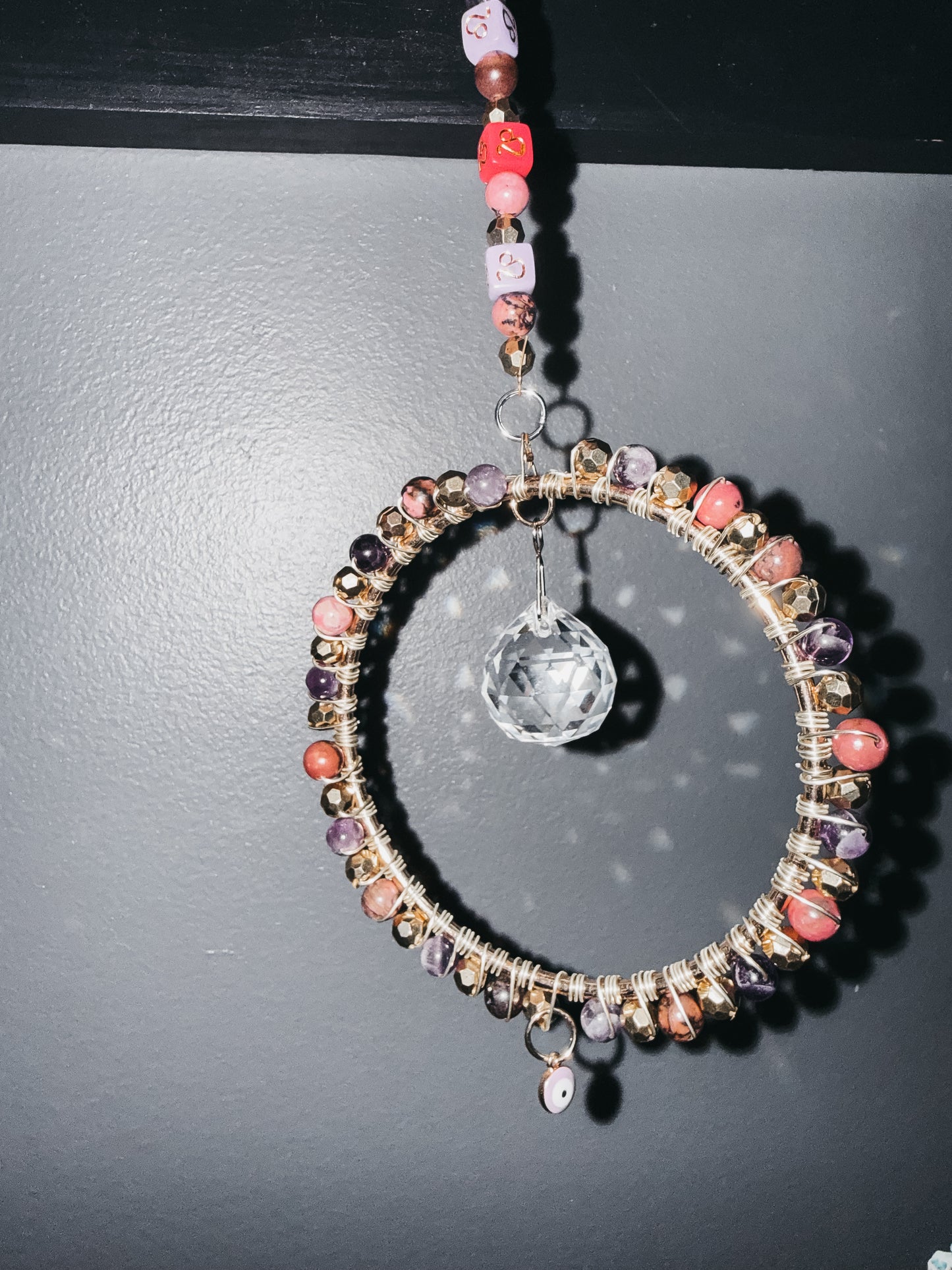 Leo Mini Suncatcher (Handmade)