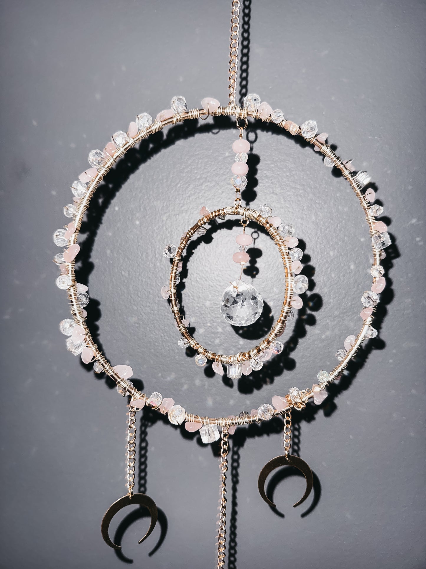 Pink Twighlight Suncatcher (Handmade)