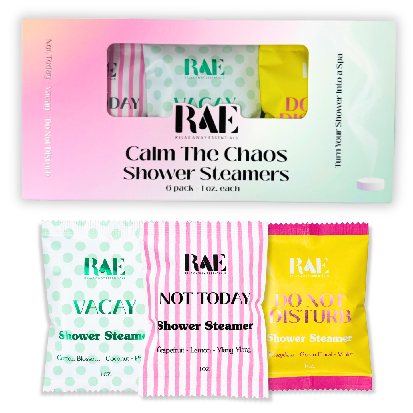 Calm The Chaos Shower Steamers