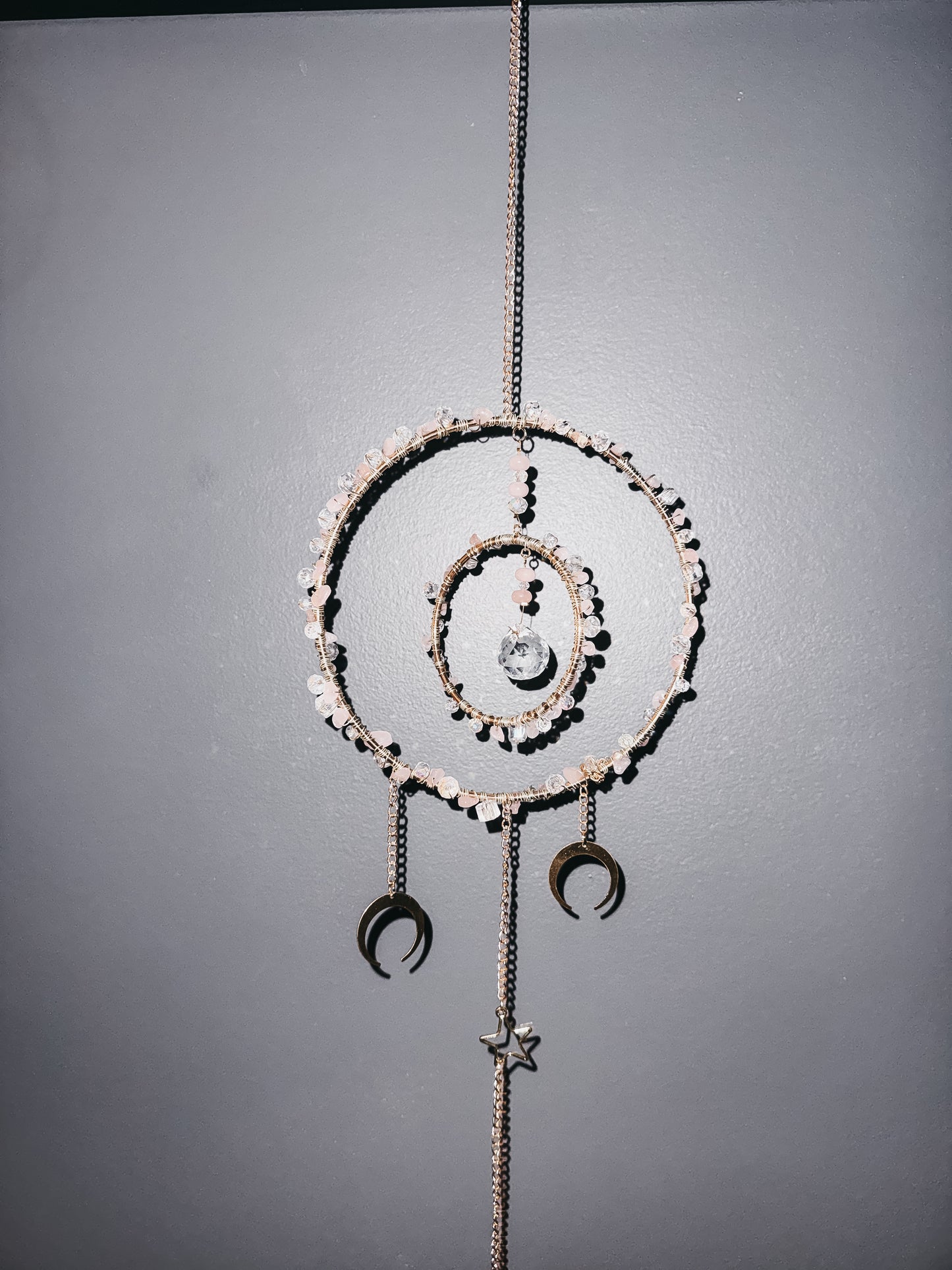 Pink Twighlight Suncatcher (Handmade)