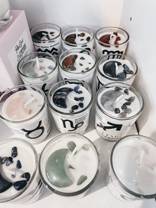 Small Zodiac Candles