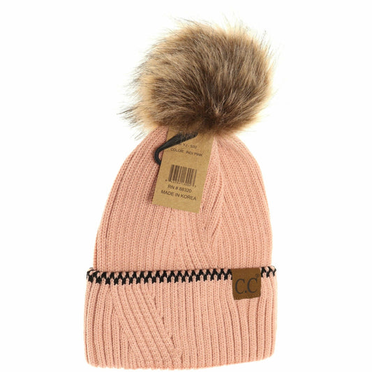 Ribbed Knit Beanie