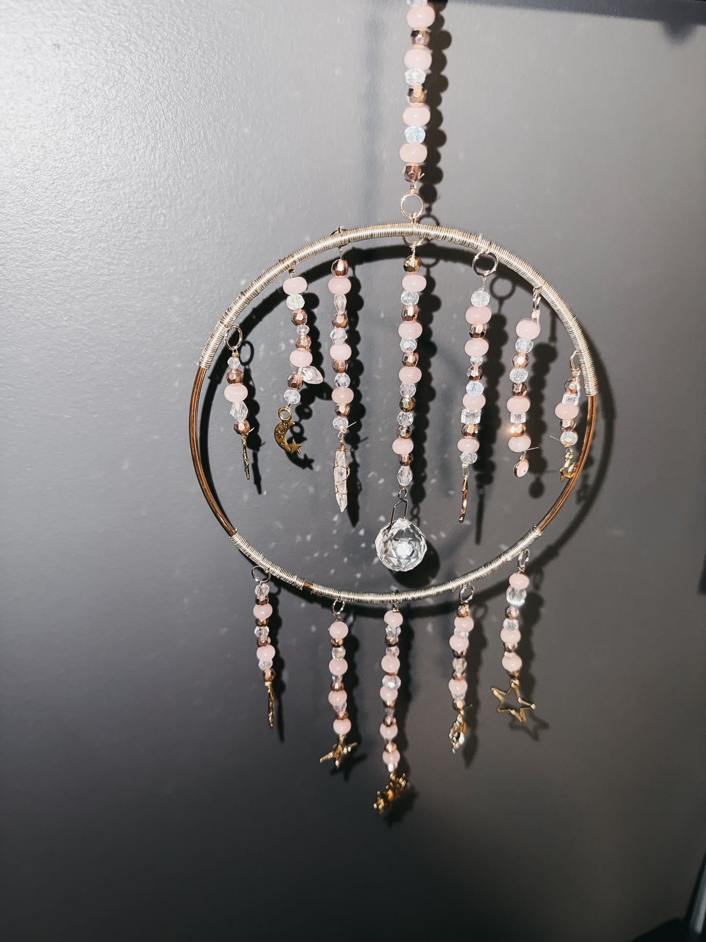Rosé Dreamcatcher (Handmade)