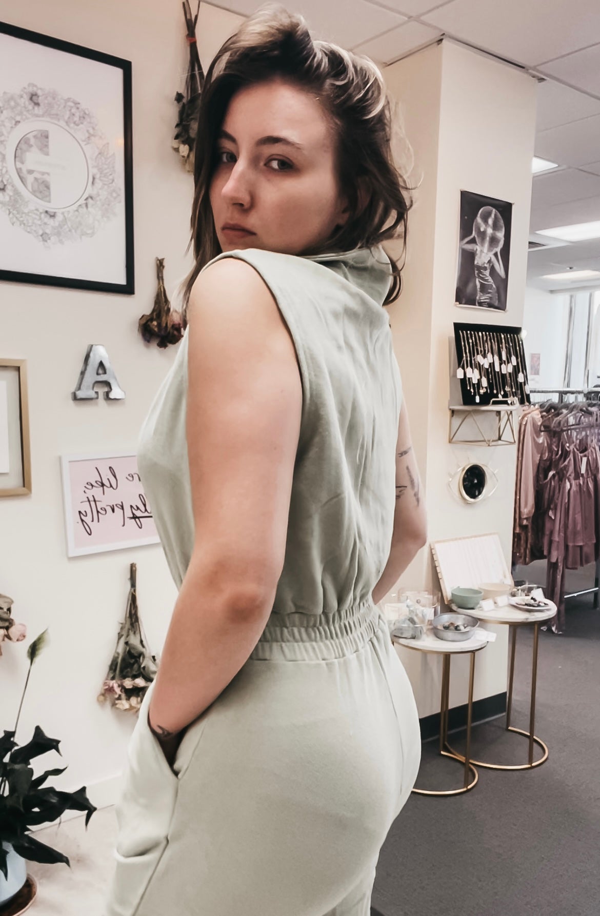 Basil Jumpsuit