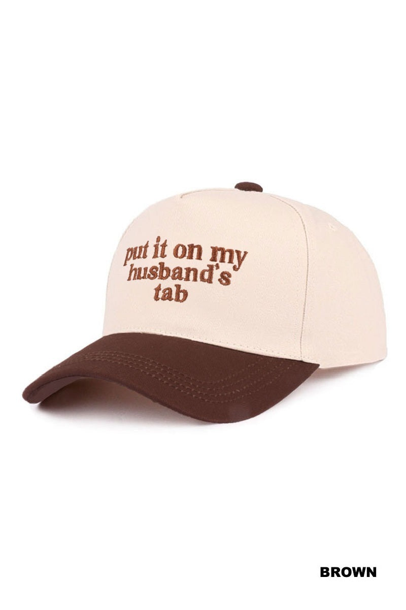 Husband's Tab Hat